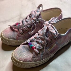 SUPERGA x LoveShackFancy Canvas Classic Sneaker Cotton Candy